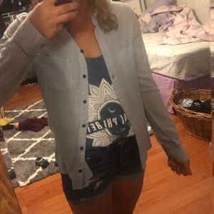 Forever 21 “jean” jacket cardigan